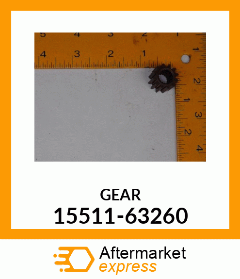 GEAR 15511-63260