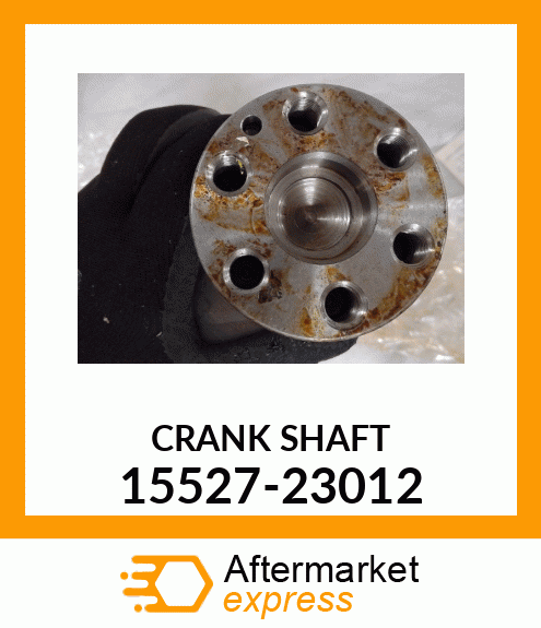 CRANKSHAFT 15527-23012