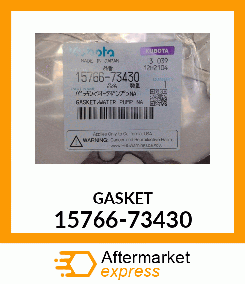 GASKET 15766-73430