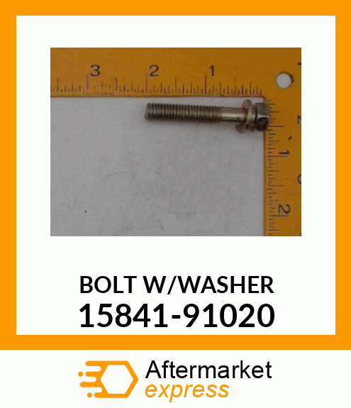 BOLT 15841-91020