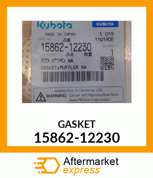 GASKET 15862-12230