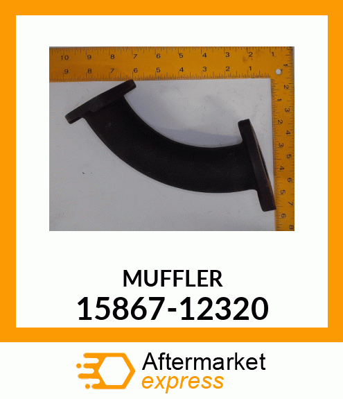 MUFFLER 15867-12320