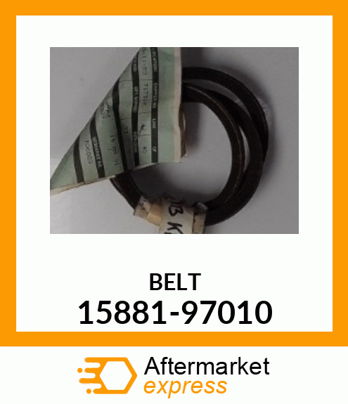 BELT 15881-97010