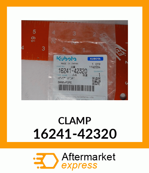 CLAMP 16241-42320