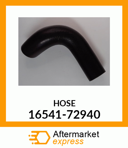 HOSE 16541-72940