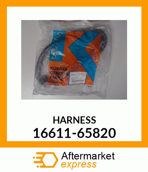 HARNESS 16611-65820