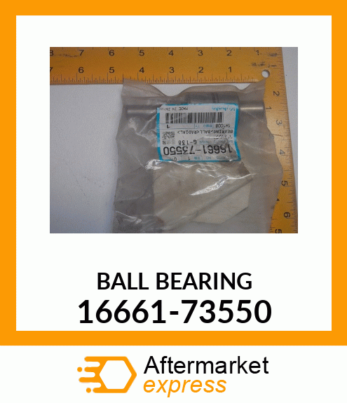 BALLBEARING 16661-73550