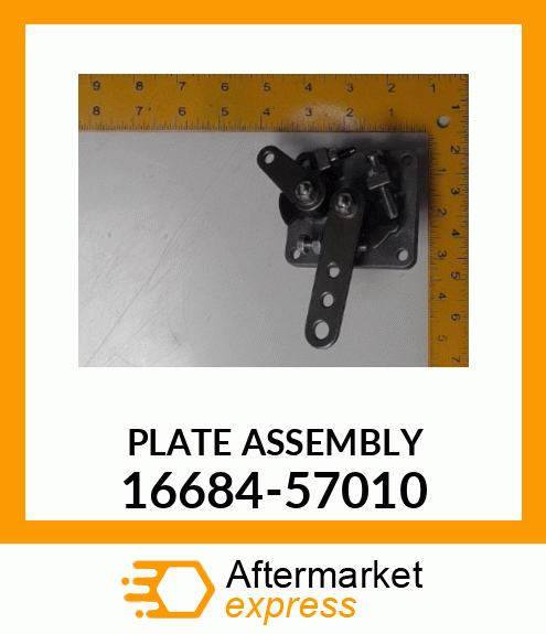 PLATE ASSEMBLY 16684-57010