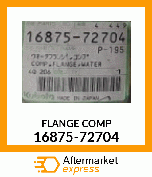 FLANGE COMP 16875-72704