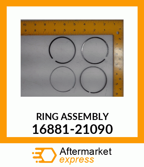 RING PISTON .025 OVER 16881-21090