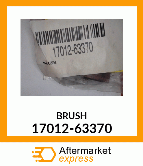 BRUSH 17012-63370