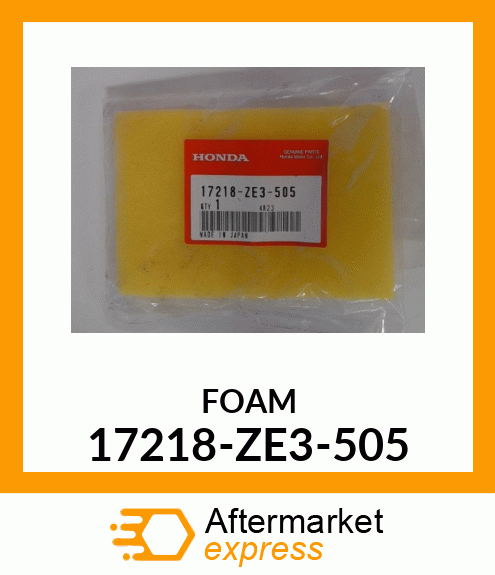 FOAM 17218-ZE3-505