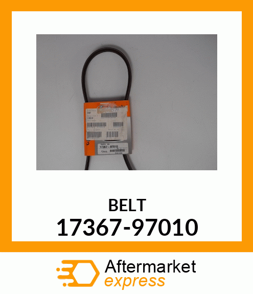 BELT 17367-97010