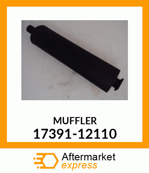 MUFFLER 17391-12110