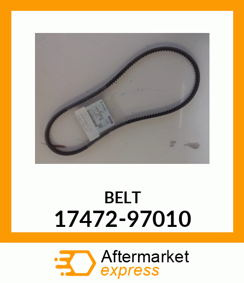 BELT 17472-97010