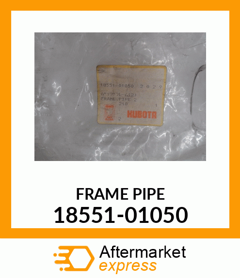 FRAMEPIPE 18551-01050