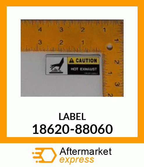 LABEL 18620-88060