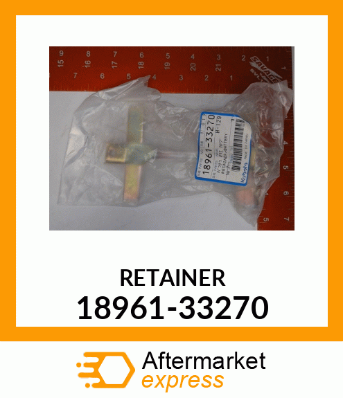 RETAINER 18961-33270