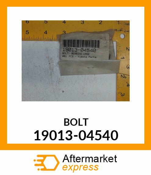 BOLT 19013-04540