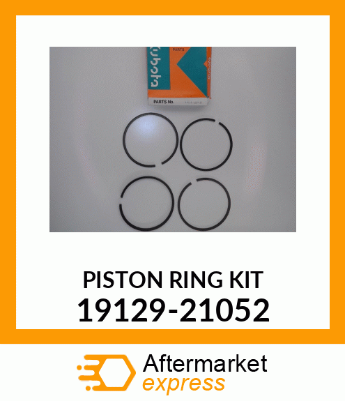 PISTONRINGKIT 19129-21052