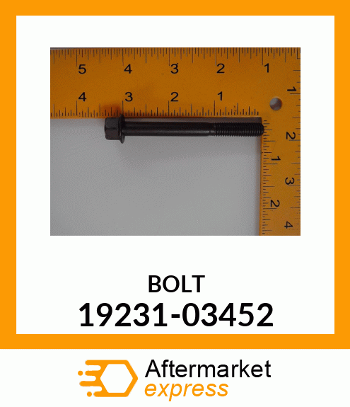 BOLT 19231-03452