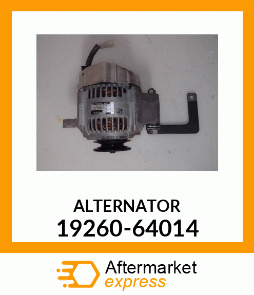 Alternator 19260-64014