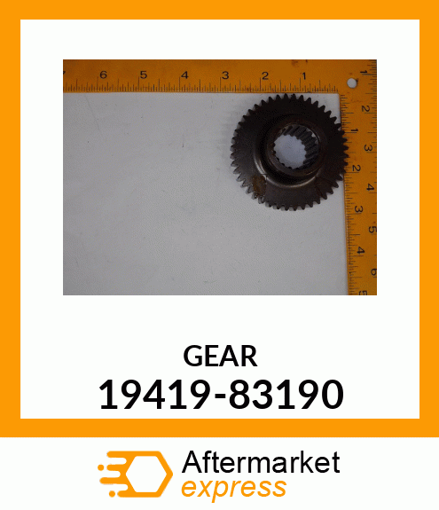 GEAR 19419-83190