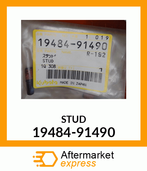 STUD 19484-91490