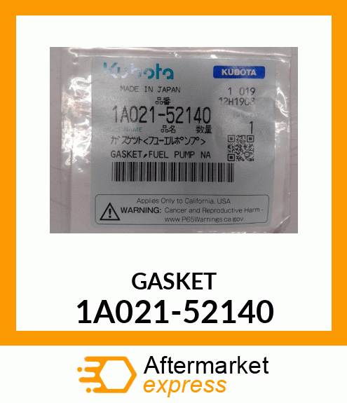 GASKET 1A021-52140