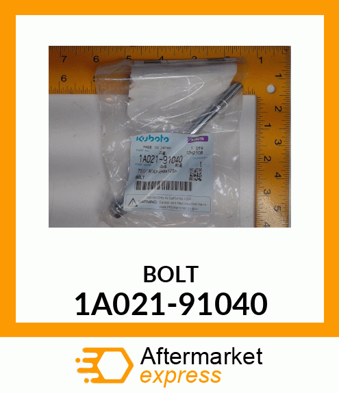 BOLT 1A021-91040