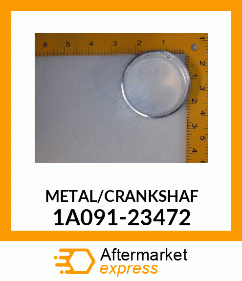 METAL/CRANKSHAF 1A091-23472