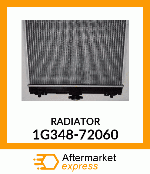 RADIATOR 1G348-72060