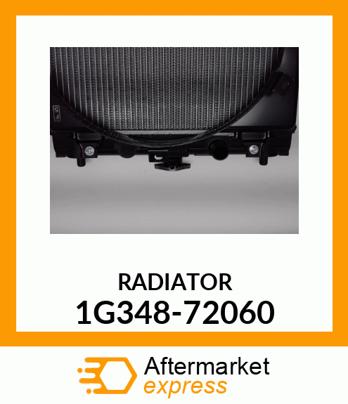 RADIATOR 1G348-72060