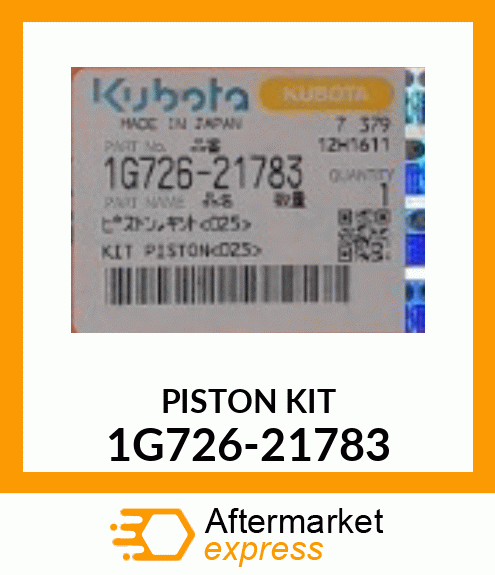 KIT/PISTON 1G726-21783