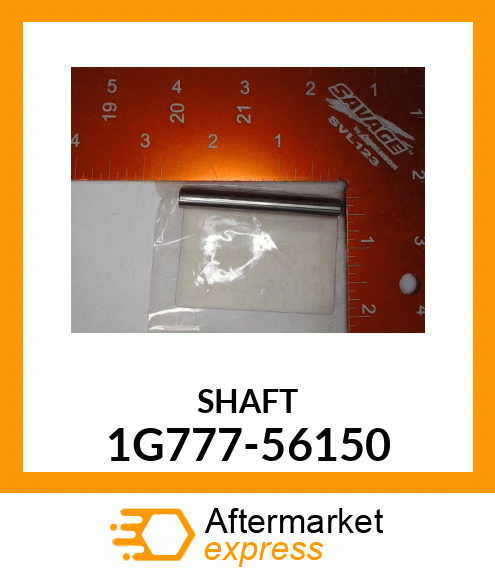 SHAFT 1G777-56150