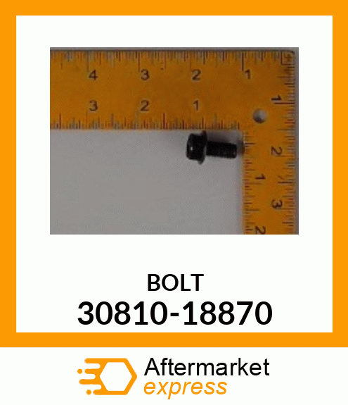 BOLT 30810-18870