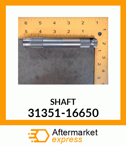 SHAFT 31351-16650