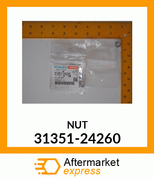 NUT 31351-24260