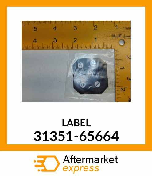 LABEL 31351-65664