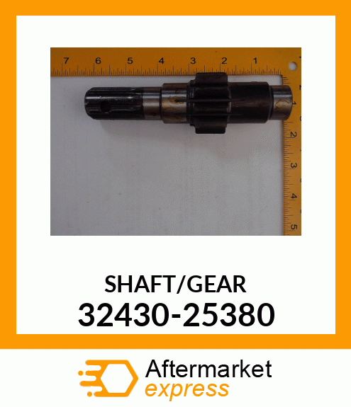 SHAFT/GEAR 32430-25380