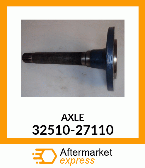 AXLE 32510-27110