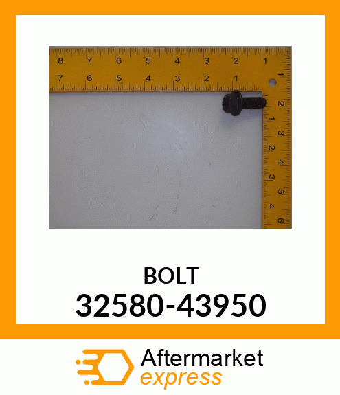 BOLT 32580-43950