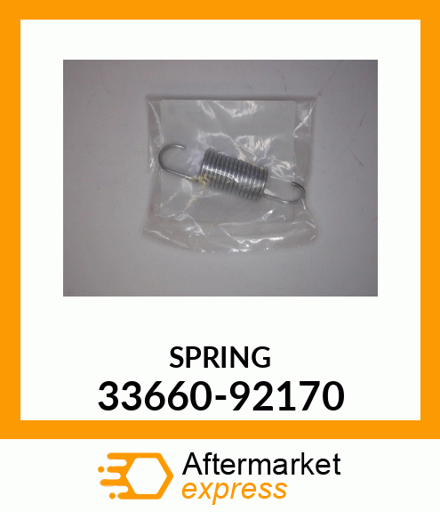 SPRING 33660-92170