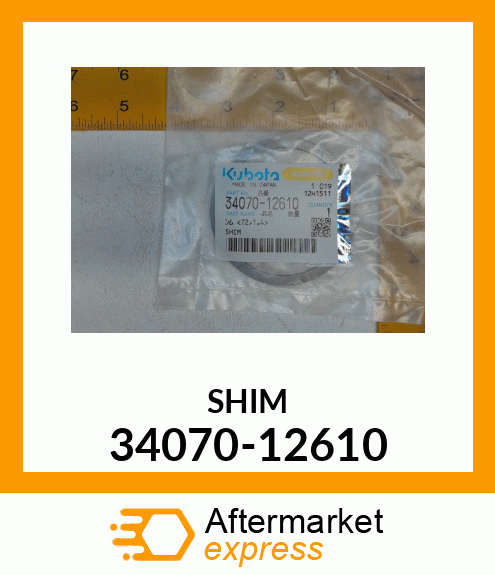 SHIM 34070-12610