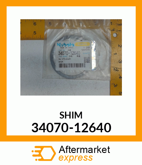 SHIM 34070-12640