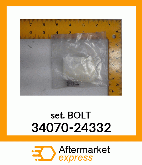 SET BOLT 34070-24332