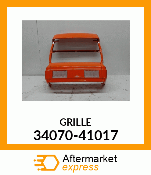 GRILLE 34070-41017