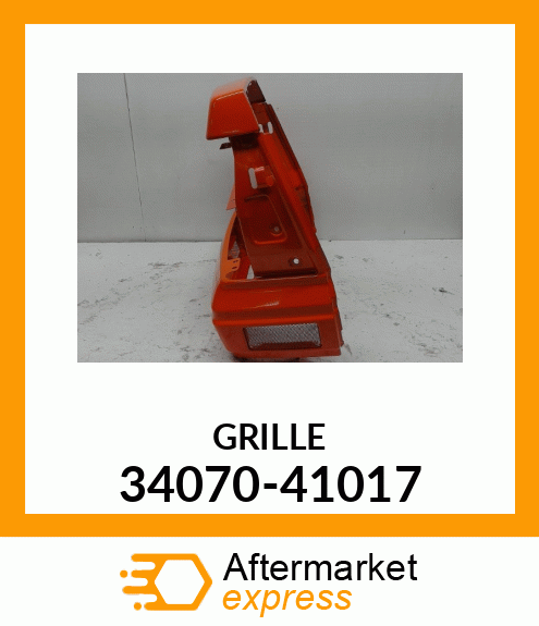 GRILLE 34070-41017