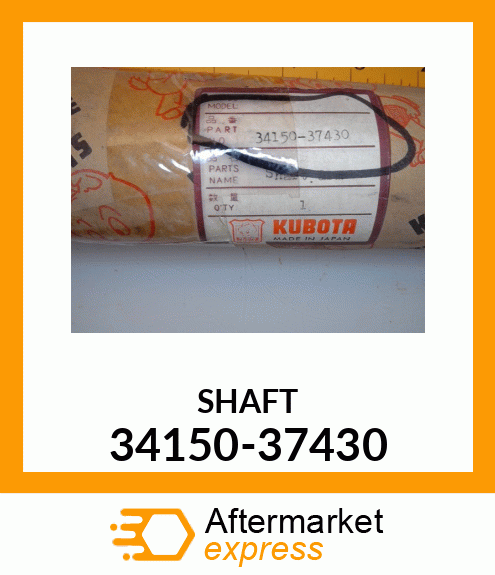 SHAFT 34150-37430