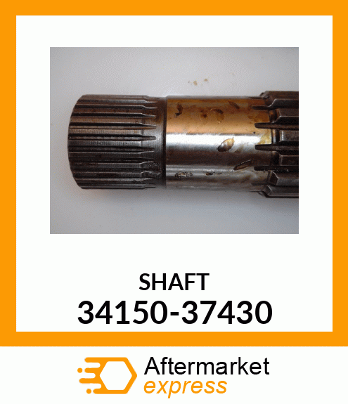 SHAFT 34150-37430